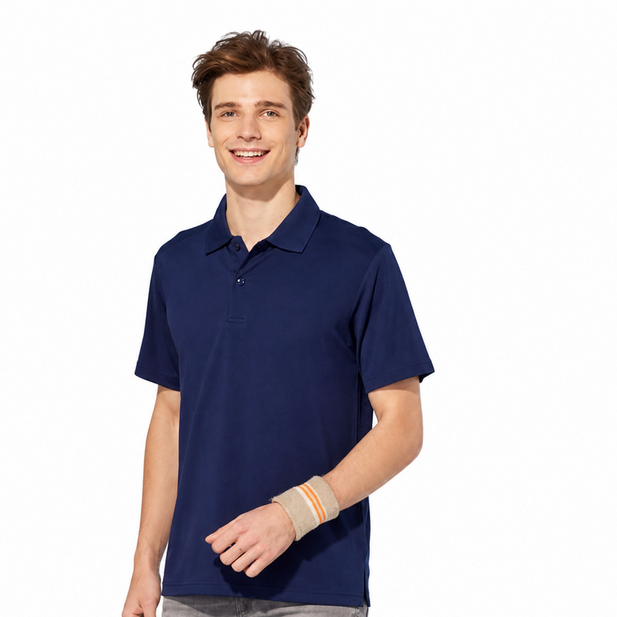 111 中空紗排汗短袖 POLO 衫男版｜客製制服